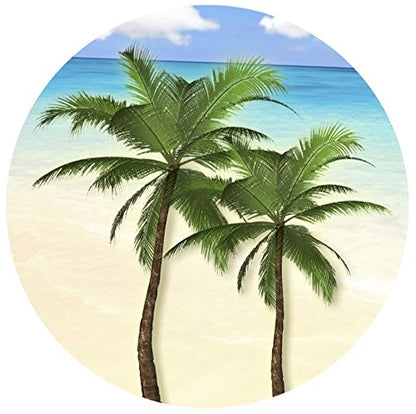 Screen Door Magnets Double Sided – Keep People, Kids, and Dogs from Running into The Screen Door - Robbins Aria Palm Tree - color: Palm Tree