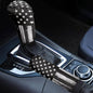 American Flag Black Print 2 Pcs Car Gear Shift Knob Cover Handbrake Cover Comfortable Vehicle Shift Lever Handle Protector Car Gear Shift Cover Set Universal Fit for Cars - color: American Flag Black