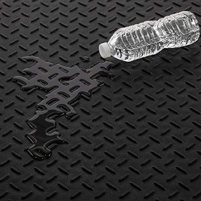 FH Group ClimaProof Universal Cargo Mat – All-Weather, Trimmable Trunk Mat (54.5" W x 44" D) – Fits Most Cars, SUVs & Trucks – Black - color: Black, size: Large
