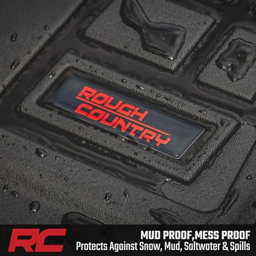 Rough Country Sure-Fit Cargo Mat for Toyota 4Runner (2025) - Custom Fit Rear Cargo Liner, All-Weather Protection, Made in USA - style: Rear Cargo