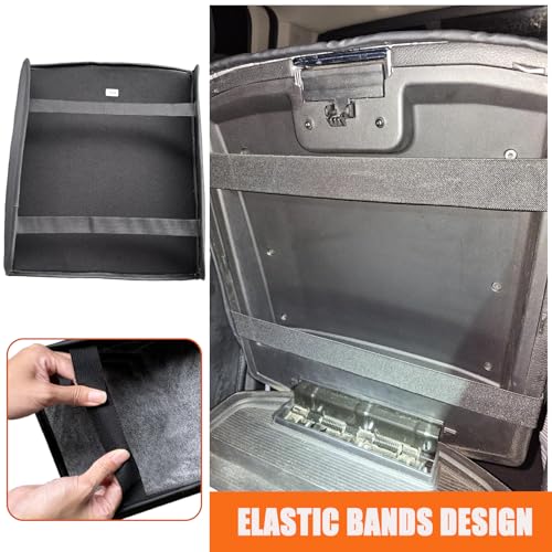Center Console Cover for Dodge Ram 1500 2500 3500 Bucket Seat - 2009 2010 2011 2012 2013 2014 2015 2016 2017 2018 Dodge Ram Middle Console Armrest Cover (Bucket Console Only) - size: 1) 09-18 |RAM 1500/2500/3500| Bucket Seat,Thick