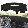 Dash Cover Mat Custom Fit for Chevy Chevrolet Corvette Without Head Up Display with Light Sensor,Dashboard Cover Cap Pad Carpet Protector (Black) F325A