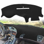 Dash Cover Mat Custom Fit for Chevy Chevrolet Corvette Without Head Up Display with Light Sensor,Dashboard Cover Cap Pad Carpet Protector (Black) F325A