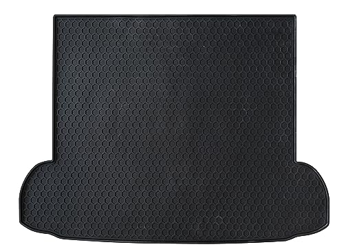 Car Cargo Mat Custom Fit for Mercedes Benz GLB 250 200 35 AMG 2020-2025 Trunk Liner All Black Rubber All Weather Protector - color: All Black, size: 2020-2025 GLB Cargo Liner