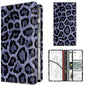 Premium Car Registration and Insurance Card Holder, Cute PU Leather Car Document Holder, Vehicle Glove Box Car Organizer with Magnetic Closure for Driver License, Cards Cool Leopard - color: Cool Leopard