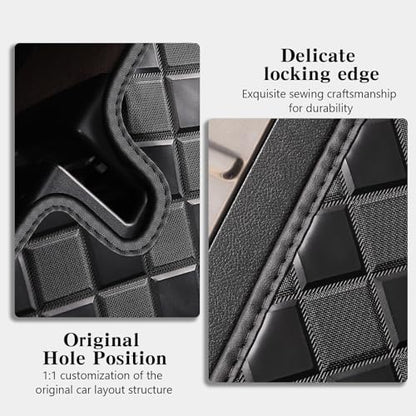 Cargo Mat & Backrest Mats for 2025 2026 Subaru Forester Hybrid Accessories, All Weather Waterproof Rear Cargo Liner Rear Trunk Liner Back Seat Cover Protector - size: 2025 2026 Subaru Forester Hybrid
