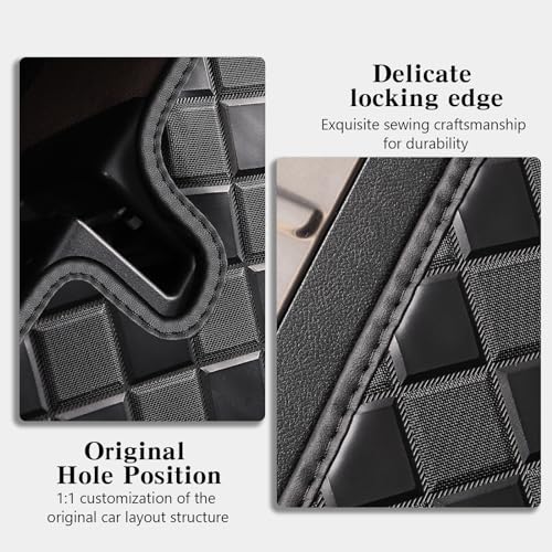 Cargo Mat & Backrest Mats for Mercedes Benz AMG GLE 63 S Coupe, AMG GLE 53 Coupe 2021-2025, GLE Coupe 2021-2024 Accessories, Rear Cargo Liner Rear Trunk Liner Back Seat Cover Protector - size: GLE Coupe 2021-2025