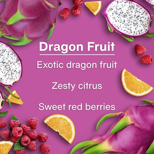 LITTLE TREES Car Air Freshener | Hanging Tree Provides Long Lasting Scent for Auto and Home | 24 Air Fresheners |Dragon Fruit - color: Dragon Fruit, size: 6 Count (Pack of 4)