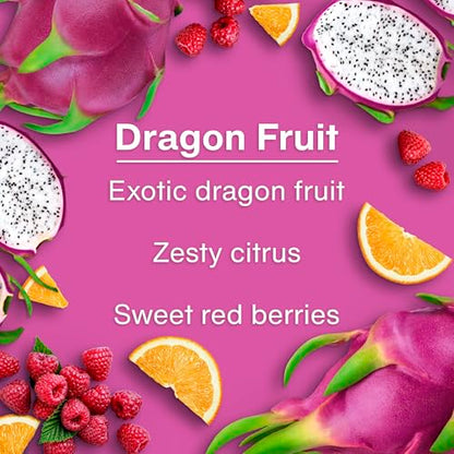 LITTLE TREES Car Air Freshener | Hanging Tree Provides Long Lasting Scent for Auto and Home | 24 Air Fresheners |Dragon Fruit - color: Dragon Fruit, size: 6 Count (Pack of 4)