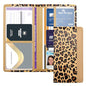 Car Registration and Insurance Holder with Magnetic Closure, Universal Document Organizer for License, Insurance Cards & Glove Box Storage (Leopard-Brown) - color: Leopard-Brown