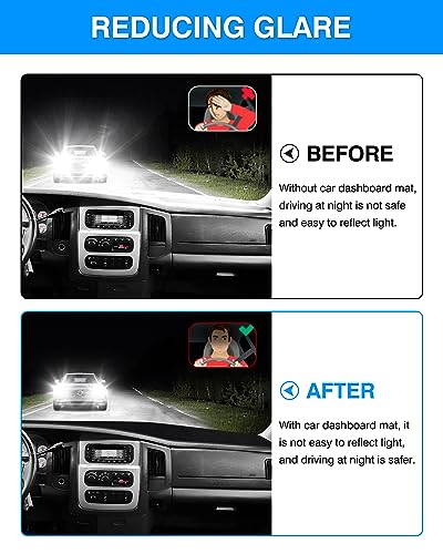 Autorder Dashboard Cover Mat for 2002-2005 Dodge Ram 1500 & 2003-2005 2500/3500 Accessories Dash Cover Flannel Dash Mat Sunshade Glare UV Rays Protector - size: 2002-2005 Dodge Ram