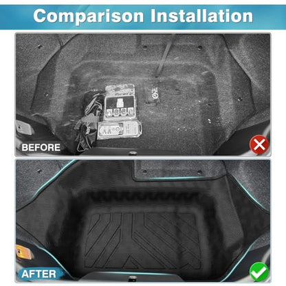 Mixsuper Cargo Liner for Mazda MX-5 MX5 Miata 2016-2025, Trunk Mat for MX5 Miata Accessories Cargo Mat Rear Trunk Liner Black - size: Fit for Mazda MX-5 Miata | 2016-2025
