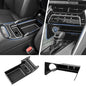 Autorder 2PCS Center Console Organizer for 2021-2024 Toyota Venza Accessories Armrest Storage Box Secondary Insert Tray Center Console Armrest Tray with Nonslip Mats - size: 2021-2024 Toyota Venza 2PCS