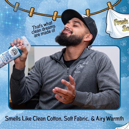 Chemical Guys Tangled Sheets Fresh Linen Scent Air Freshener Spray and Odor Eliminator, Clean Fabric Inspired Spray for Home, Office, Bathroom, Dorm, and Car Interior - 4 Fl Oz - size: 4 Fl Oz