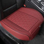 Black Panther Luxury Faux Leather Car Seat Cover Front Bottom Seat Cushion Cover, Anti-Slip and Wrap Around The Bottom, Fits 95% of Vehicles - 1 Piece,Burgundy - color: Front Single Burgundy