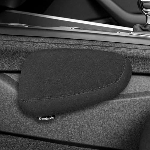 Car knee cushion pad car knee pad door car center console knee pad car leg pad protection knees and legs elbow rest pad car knee pad driving carGeneral version of comfort and pain relief (black right) - color: black right