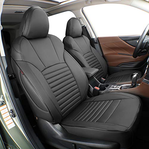 EKR Custom Fit CX5 Car Seat Covers for Select Mazda CX-5 Touring,Grand Touring 2013 2014 2015 2016 - Leatherette (Black) - color: Leather (Black), size: 2013-2016 CX-5 Touring