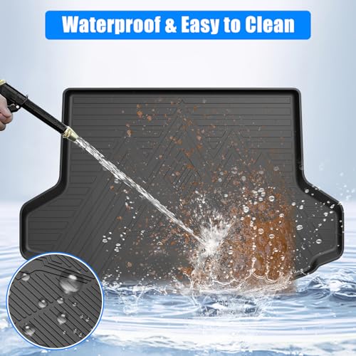 Trunk Mat for HR-V FWD Model 2023-2025, MERXENG Car Trunk Protector All-Weather Rear Cargo Area Mat Protective Floor Mat for HR-V FWD Model 2023-2025 - size: for HR-V FWD 2023-2025