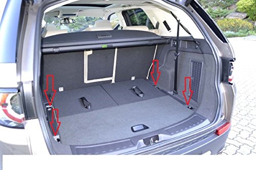 Floor Style Automotive Trunk Mesh Cargo Net for Land Rover Discovery Sport 2015-2023 - Car Accessories - Premium Cargo Net for SUV- Vehicle Carrier Organizer for Land Rover Discovery Sport