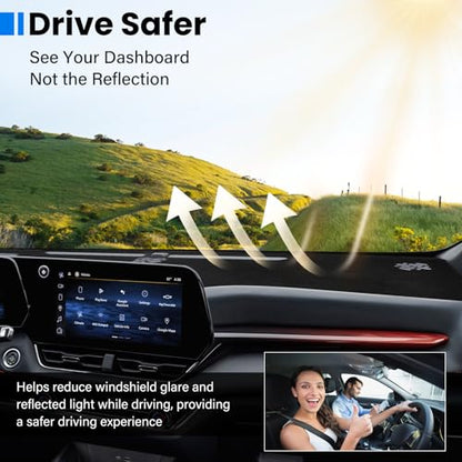 Dash Cover Mat Compatible with Chevy Equinox 2025(Not fit for EV) Car Interior Dashboard Cover Mat Nonslip Dashmat Sunshade Glare UV Rays Protector Accessories Custom Fit - size: Compatible with Chevy Equinox 2025(Not fit for EV)