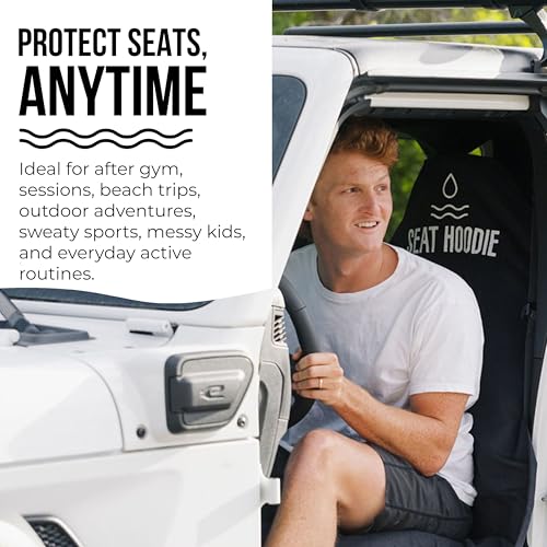 Car Seat Towel | Premium Microfiber Towel Seat Covers for Cars | Universal Fit & Machine Washable | Portable Car Seat Towel Cover After Gym, Yoga, Beach Navy - color: Navy