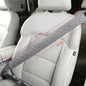 HighnessHwoo Extra Long Seatbelt Covers for Adults Kids Women & Men, Soft Car Seat Belt Strap Cushion for Sedan, SUV, Trucks, Shoulder Neck Chest Protector Pads, Auto Accessories, 1pc, Gray, 15.5in