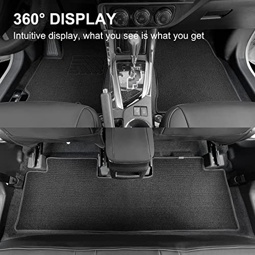 AOMSAZTO Altima Floor mats Carpet Compatible with 2019-2026 Nissan Altima, alfombras originales de Nissan Altima Hybrid Rubber Carpet Rugs tapetes - style: 7)19-25 Altima Carpet Floor mats