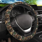 Camo Camouflage Leaf Steering Wheel Cover, Non-slip Breathable Neoprene Steering Wheel Covers, Men Car Accessories Universal 15 Inch Fit Auto, Suvs, Truck - color: Camouflage Leaf