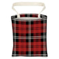 Car Trash Can, Hanging Car Organizer and Storage Bag, Trash Bin for Vehicle, Travelling, Camping Black and Red Checkerboard - color: Black and Red Checkerboard