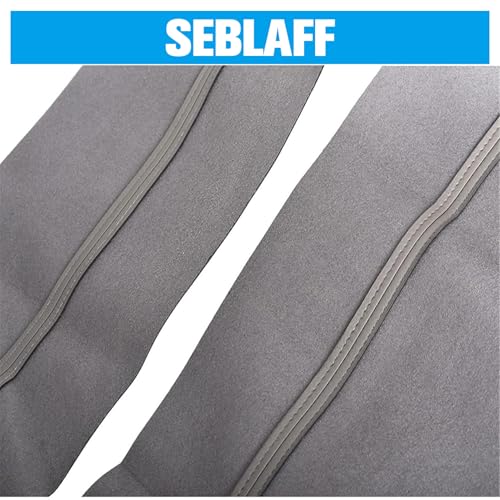 Gray 2Pcs Protector Cover Front Door Panels Armrest Cover Replacement for CRV 2007-2012