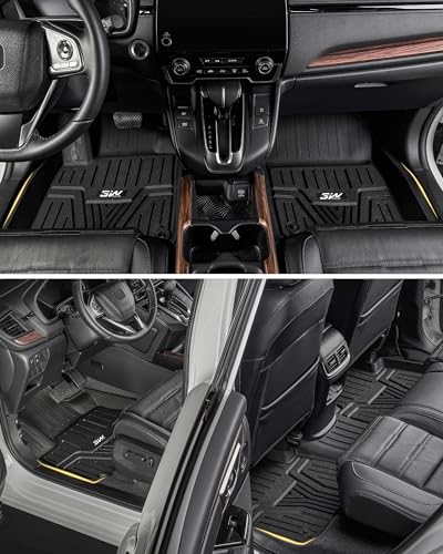 3W Cargo Liner Fit for Honda Pilot 2023 2024 2025 2026 TPE Custom Fit All Weather Honda Pilot Accessories 2023-2026 Odorless Anti-Slip Mats Trunk Mats Black - size: 4. Pilot|23-26|Trunk Mats