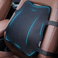 FORTEM Lumbar Support Car Cushion, Memory Foam Back Pillow, Back Rest for Comfort Driving, Adjustable Straps, Washable Cover - size: M (Back)