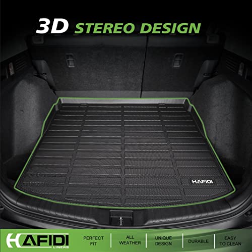 HAFIDI® Floor Mats & Cargo Liner Set Fit for 2016-2022 Mercedes Benz GLC& GLC 250& GLC 300& GLC 350e (Not for Coupe) All Weather TPE Anti-Slip Full Set Floor Liners Custom Accessories - Black - style: 13) For Benz GLC 2016-2022 Full Set