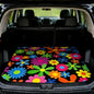Car Trunk Mat - Universal Size 29" x 39", Floral Pattern Cargo Liner, Car Accessory for SUVs/Sedan/Wagons, Durable Protective Mat, Trunk Liner for Families/Travel Enthusiasts (Flowers-6) - style: flowers-6
