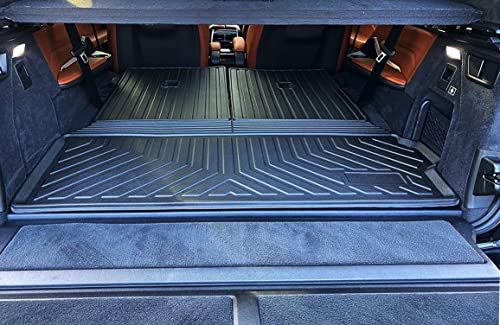 Premium Cargo Liner for BMW X7 2019-100% Protection - Custom Fit Car Trunk Mat - Easy-to-Wash & All-Season Black Cargo Mat - 3D Shaped Laser Measured Trunk Liners for BMW X7 2019-2025