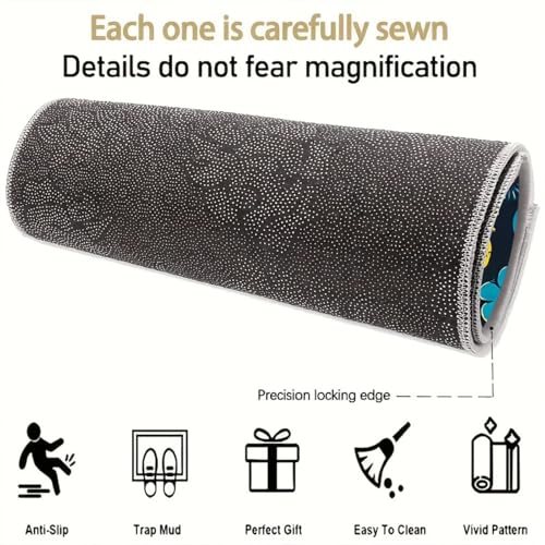 Universal Car Trunk Mat, All Weather Trunk Protection Cargo Liner, Stylish Vehicle Interior Accessories, Durable Cargo Mat Rear Trunk Line Suitable for Most Car (Tropical Coconut Beach, 29" x 39") - color: Tropical Coconut Beach