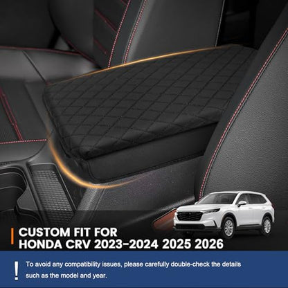 Custom Fit for Center Console Cover Honda CRV 2023 2024 2025 2026 Armrest Cover Center Console Pad Interior Accessories Car Armrest Seat Box Cover Protector - size: Honda CRV 2023 2024 2025 2026