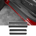Exterior Door Sill Protector Compatible with 2019-2026 Chevy Silverado GMC Sierra 1500 Crew Cab Door Sill Guard Replacement for 2019-2026 Chevy Silverado Accessories - size: Compatible with 19-26 Silverado Sierra 1500(EXT)