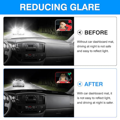 Autorder Dashboard Cover Mat for 2006-2008 Dodge Ram 1500 2500 3500,2009 Dodge Ram 2500 3500 4500 5500,2010 Dodge Ram 4500 5500 Accessories Dash Cover Velvet Dash Mat(Without Cutout for Dash Speakers) - size: 2006-2009 Dodge Ram