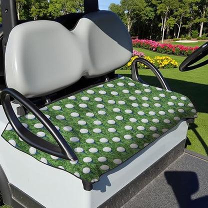 Golf Cart Seat Covers Golf Cart Seat Towel Blanket Group - color: Fresh Green Golf