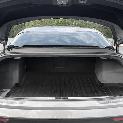 Premium Cargo Liner for Lucid Air 2022-2026 Sedan - 100% Protection - Custom Fit Car Trunk Mat - All-Season Black Cargo Mat - 3D Shaped Laser Measured Trunk Liners for Lucid Air