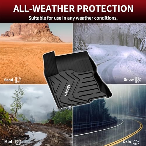 LASFIT Floor Mats Fit for Lexus NX NX200t NX300 NX300h 2021-2015 All Weather Floor Liners Custom Fit for Lexus NX All Models 2021 2020 2019 2018 2017 2016 2015 TPE Car Mats,Front and Rear Mats,Black - size: 2015-2021|For Lexus NX|Floor Mats