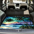 Universal Car Trunk Mat, All Weather Trunk Protection Cargo Liner, Stylish Vehicle Interior Accessories, Durable Cargo Mat Rear Trunk Line Suitable for Most Car (Tropical Beach Palms, 29" x 39") - color: Tropical Beach Palms