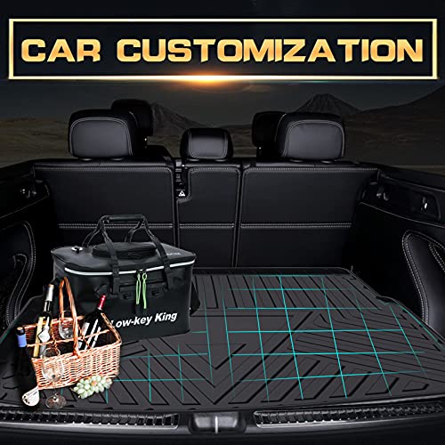 Elsetyler Cargo Liner for 2024 Chevolet/Chevy Trailblazer - Black TPO All Weather Heavy Duty Waterproof Rear Cargo Tray Trunk Floor Mat Protector Compatible with 2021-2026 Chevolet/Chevy Trailblazer - color: 2021-2026 Chevolet/Chevy Trailblazer