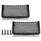 ABS Plastic Frame Automotive Cargo Nets Car Net Pocket Phone Car Mesh Net Holder RV Storage Boat Cargo Pocket Organizer Framed Mesh Net Pocket with Screws for Auto RV Net(2, 9 x 4 Inch) - size: 9 x 4 Inch