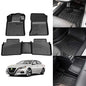 KUST Custom Fit Floor Mats for 2019-2025 2026 Nissan Altima Accessories All Weather Floor Mat Carpet Liners Front Rear 2 Row Seat Black Liner TPE