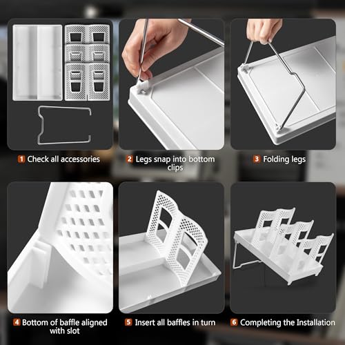 Paper Cup and Lid Holder, Disposable Coffee Cup Dispenser, 3-Slot Upright Paper Cup Dispenser for Coffee Stations, Kitchens, Bars, Restaurants, Lounges (White) - color: White, size: Large