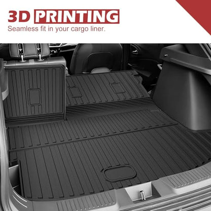 Cargo Mat Fit for 2024 2025 2026 Buick Envista Cargo Liner with Backrest Mat - Custom Fit TPE All Weather Trunk Mat Back Seat Cover Protector for Envista Accessorees Black - style: (1) 2024-2026 Envista | Cargo Mat with Backrest Mat