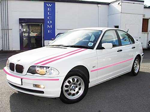 16Ft Soft Pink Car Motor Bike Self-Adhesive Exterior and Interior Molding Trim Universal Dashboard Bumper Window Door Body Side Decorative Strip Scratch-Proof (Width: 1/2 inch (12mm)) - style: Width: 1/2 inch (12mm)