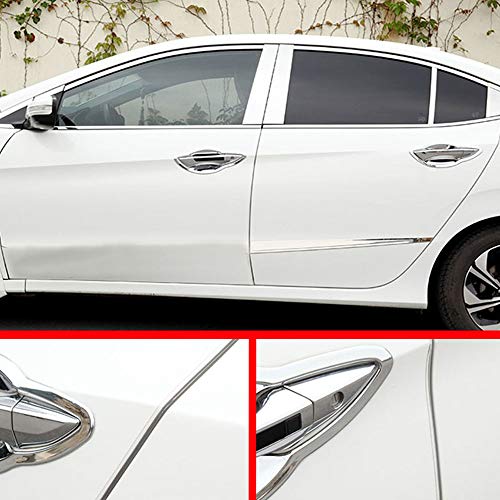 ESUPPORT 16ft 5M U Shape Car Door Moulding Rubber Scratch Protector Strip Edge Guard Trim Seal Transparent